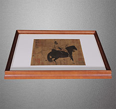 曲靖书画装裱配框服务案例